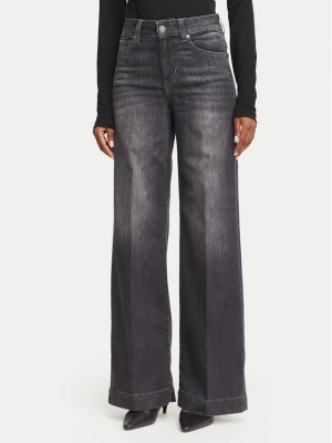 Liu Jo Jeansy UF6068 DS081 Czarny Flared Leg