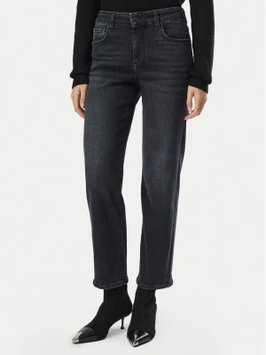 Liu Jo Jeansy UF6085 DS057 Czarny Loose Fit