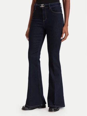 Liu Jo Jeansy Regular UF6087 D0264 Granatowy Bootcut Fit