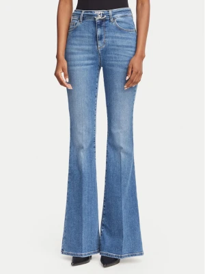 Liu Jo Jeansy UF6087 D0264 Niebieski Bootcut Fit
