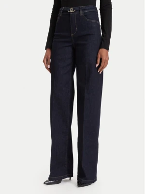 Liu Jo Jeansy UF6088 D0264 Granatowy Flared Leg
