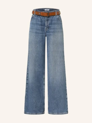 Liu Jo Jeansy Wide Leg blau 79104 Den.Blue belt wash