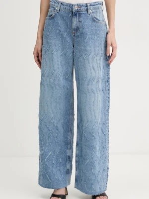 Liu Jo jeansy wide leg damskie