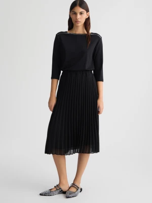 Liu Jo Jersey And Georgette Dress LIUJO