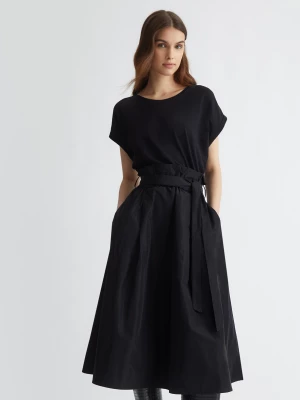 Liu Jo Jersey And Taffeta Dress LIUJO