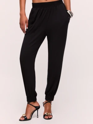 Liu Jo Jersey Trousers czarny