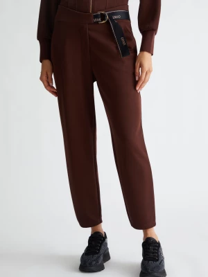 Liu Jo Jersey Trousers With Belt LIUJO