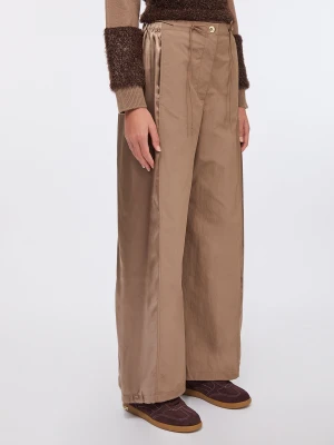 Liu Jo Jogging Trousers In Nylon And Satin LIUJO