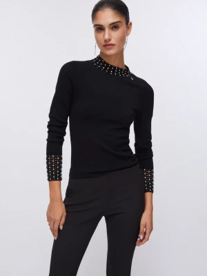 Zdjęcie produktu Liu Jo Jumper With Cut-out And Jewel Embroidery LIUJO