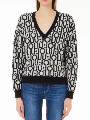 Liu Jo Jumper With Jacquard Logo LIUJO