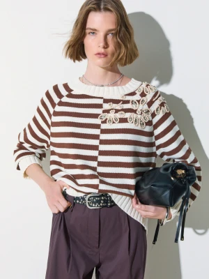 Liu Jo Jumper With Jewel Embroidery