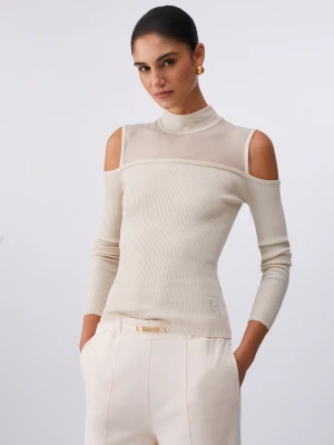 Zdjęcie produktu Liu Jo Jumper With Mesh Inserts LIUJO