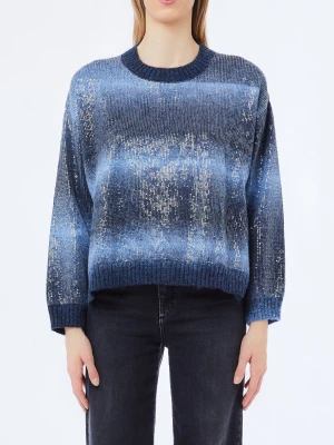 Liu Jo Jumper With Sequins niebieski