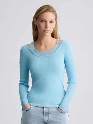 Liu Jo Jumper With Tulle Inserts LIUJO