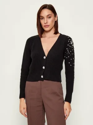 Liu Jo Kardigan | Cropped Fit | z dodatkiem wełny