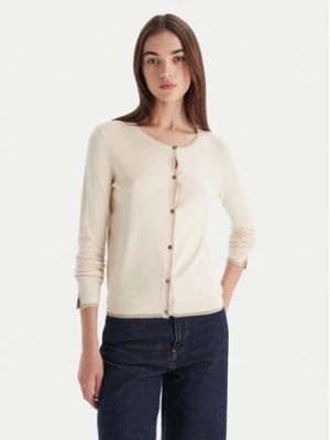 Liu Jo Kardigan MF5225 MS49I Écru Regular Fit