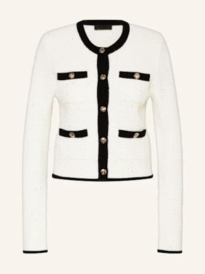 Liu Jo Kardigan Z Cekinami weiss