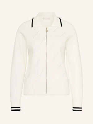 Liu Jo Kardigan Z Ozdobnymi Kamykami weiss