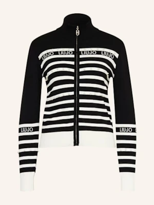 Liu Jo Kardigan Z Ozdobnymi Perełkami schwarz