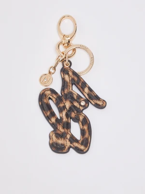 Liu Jo Keyring With Animal-print Logo LIUJO