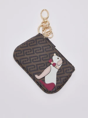 Liu Jo Keyring With Coin Purse Dark Brown