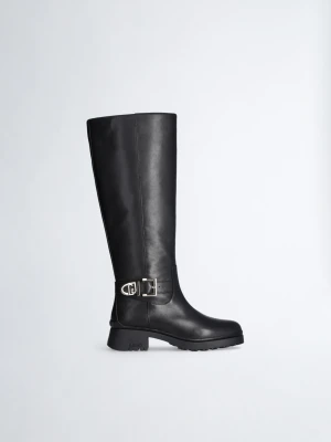 Liu Jo Knee-high Leather Boots LIUJO