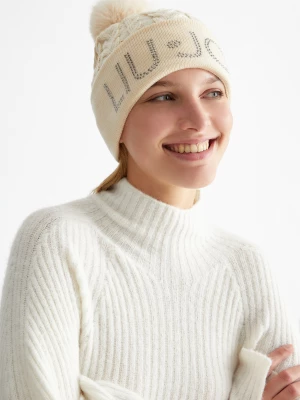 Liu Jo Knit Cap With Pompoms LIUJO