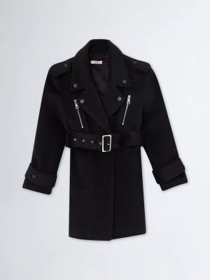 Liu Jo Knit Coat With Belt LIUJO
