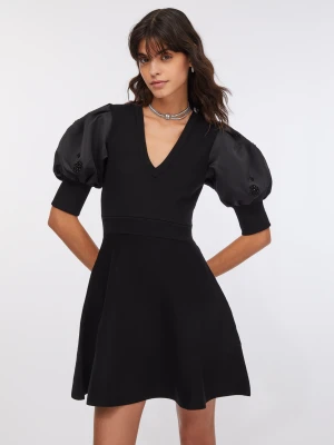 Liu Jo Knit Dress With Balloon Sleeves LIUJO