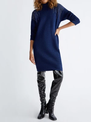 Liu Jo Knit Dress With Gemstones LIUJO