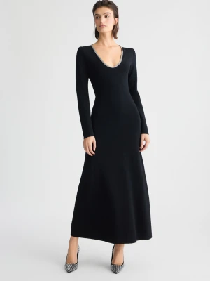 Liu Jo Knit Dress With Rhinestones LIUJO