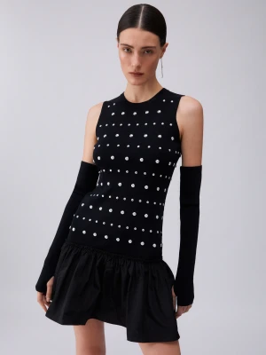 Liu Jo Knit Dress With Thumbhole Sleeves