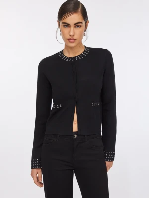Liu Jo Knit Jacket With Gemstones LIUJO
