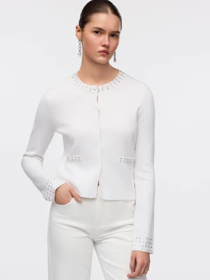 Liu Jo Knit Jacket With Gemstones LIUJO