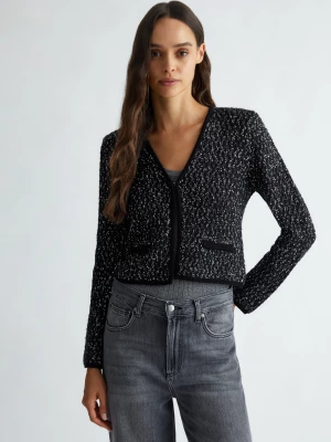 Liu Jo Knit Jacket With Sequins LIUJO