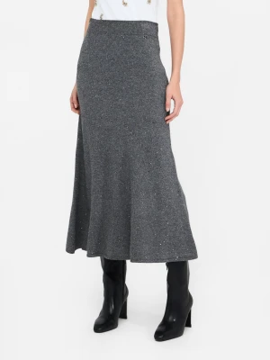 Liu Jo Knit Midi Skirt With Sequins LIUJO