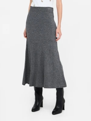 Liu Jo Knit Midi Skirt With Sequins LIUJO