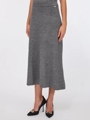 Liu Jo Knit Midi Skirt With Sequins LIUJO