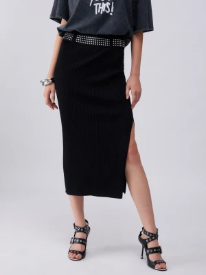Liu Jo Knit Midiskirt With Studs LIUJO