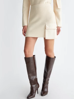 Liu Jo Knit Miniskirt With Pocket LIUJO