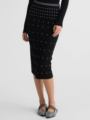 Liu Jo Knit Skirt With Studs LIUJO