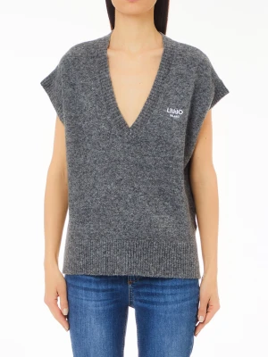Liu Jo Knit Vest With Logo LIUJO
