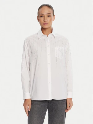 Liu Jo Koszula UF5240 T039A Biały Regular Fit