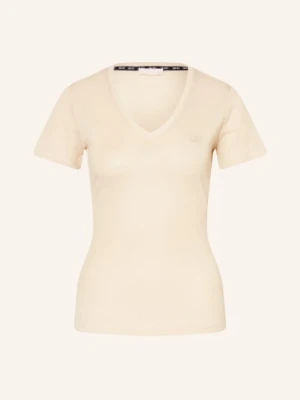 Liu Jo Koszulka Z Dzianiny beige