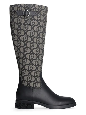 Liu Jo Kozaki w kolorze czarno-beżowym rozmiar: 38