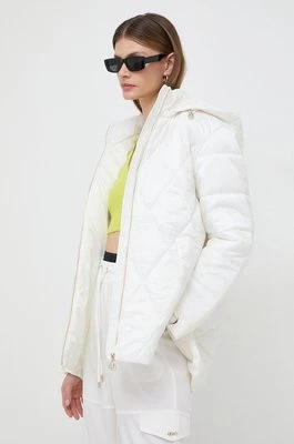Liu Jo kurtka damska kolor beżowy zimowa