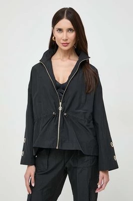 Liu Jo kurtka damska kolor czarny przejściowa oversize