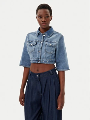 Liu Jo Kurtka jeansowa UA5077 D4615 Niebieski Regular Fit