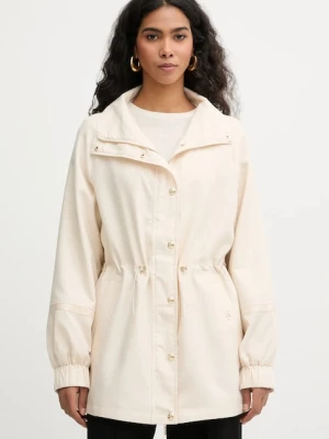 Liu Jo kurtka kolor beżowy przejściowa TA6149 T327A