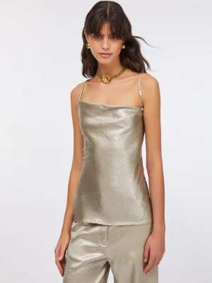 Liu Jo Laminated Crepe Top LIUJO